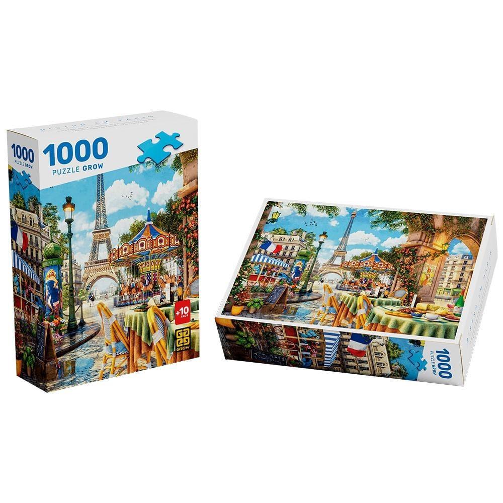Puzzle 1000 Peças Bistrô Em Paris