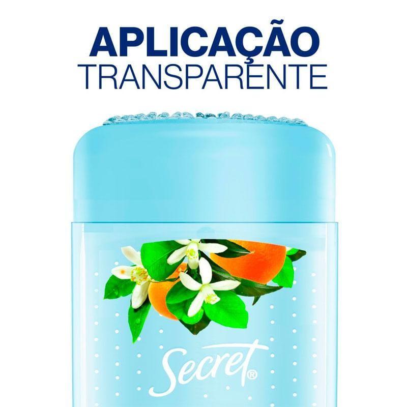Desodorante Antitranspirante Em Gel Secret Orange Blossom 45g