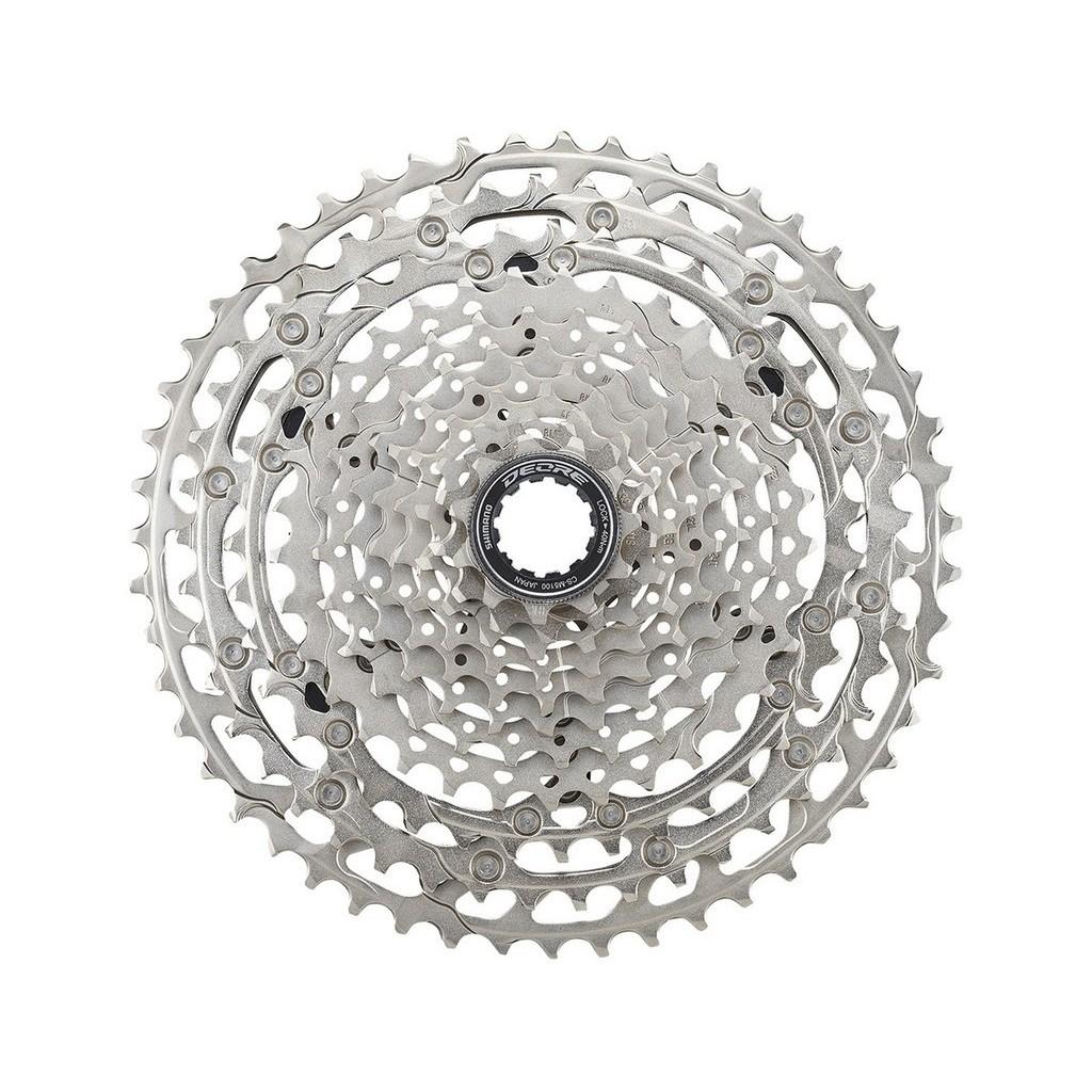 Cassete 11V Shimano Deore M5100 Cs-m5100 11/51d - Prata