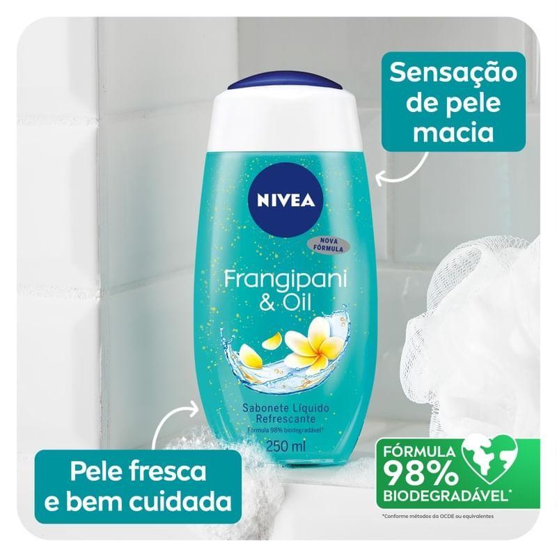 Sabonete Líquido Nivea Frangipani Oil 250ml