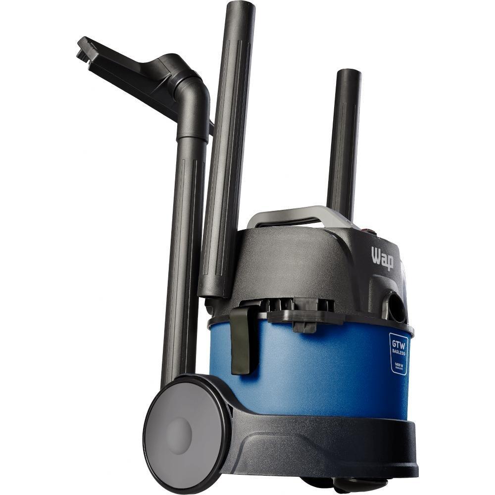 Aspirador De Pó E Água Wap Gtw Bagless Potência De 1400w Azul E Preto 127V 220V