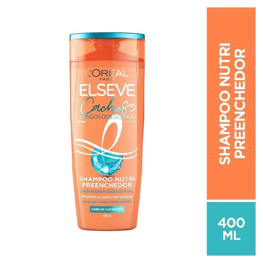 Shampoo Elseve Cachos Longos Dos Sonhos Nutri Preenchedor 400ml
