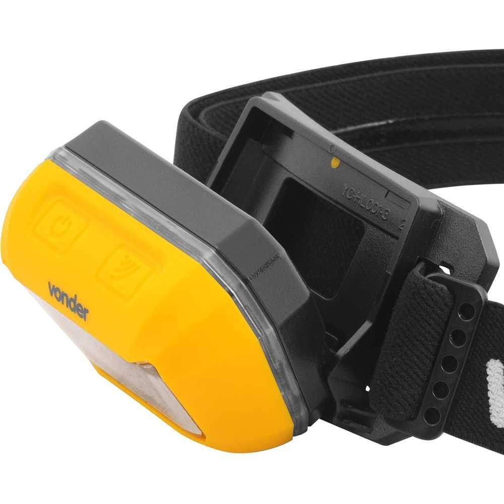 Lanterna De Cabeça Recarregável LED Cob Vonder