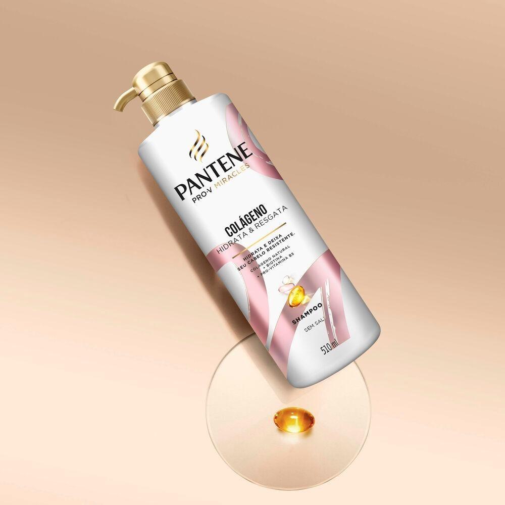 Shampoo Pantene Colágeno Hidrata E Resgata 510ml