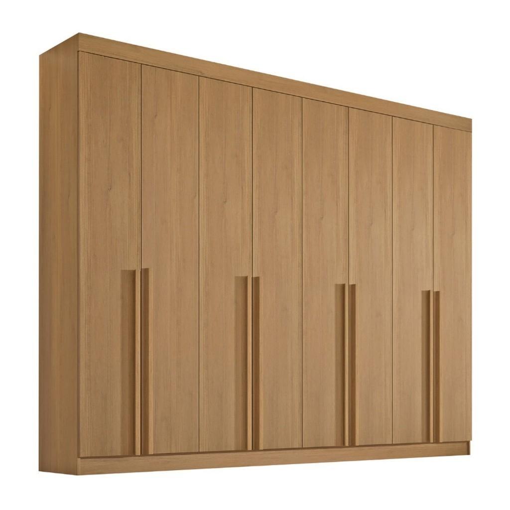 Guarda-roupa Casal Mdf 08 Portas Império Cinamomo