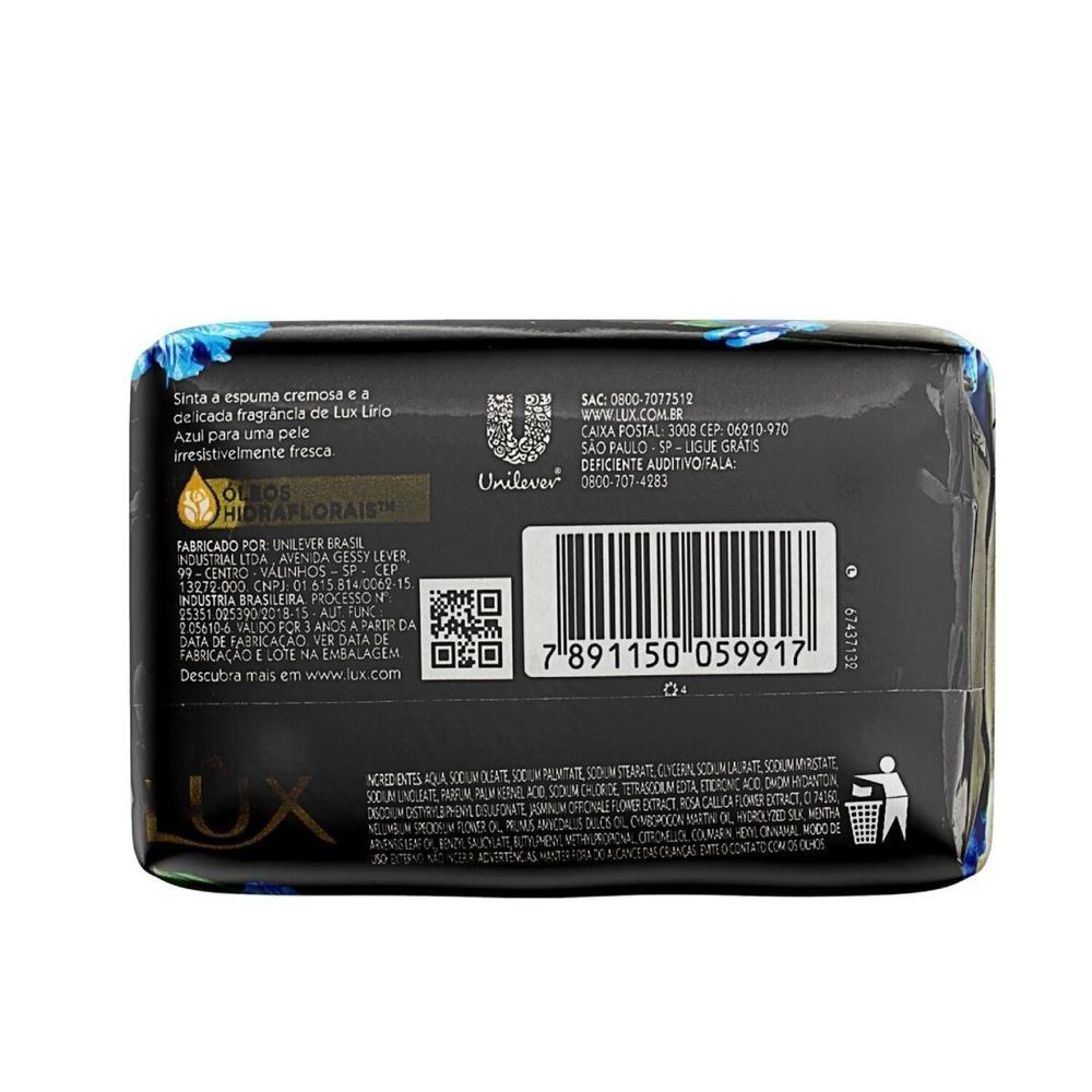 Sabonete Em Barra Lux Botanicals Lirio Azul 85g