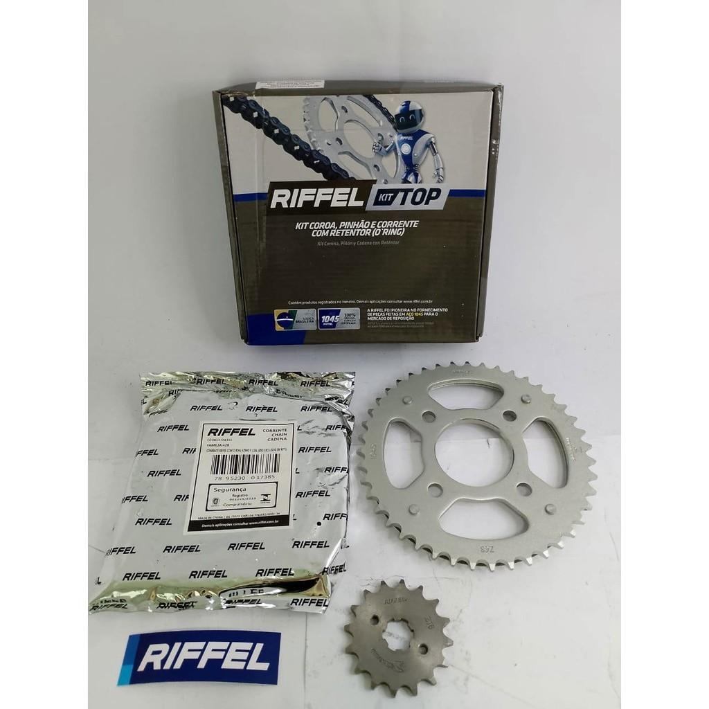Kit Relação Com Retentor Titan 150 Ks Es Esd 2004 À 2015 Original Riffel