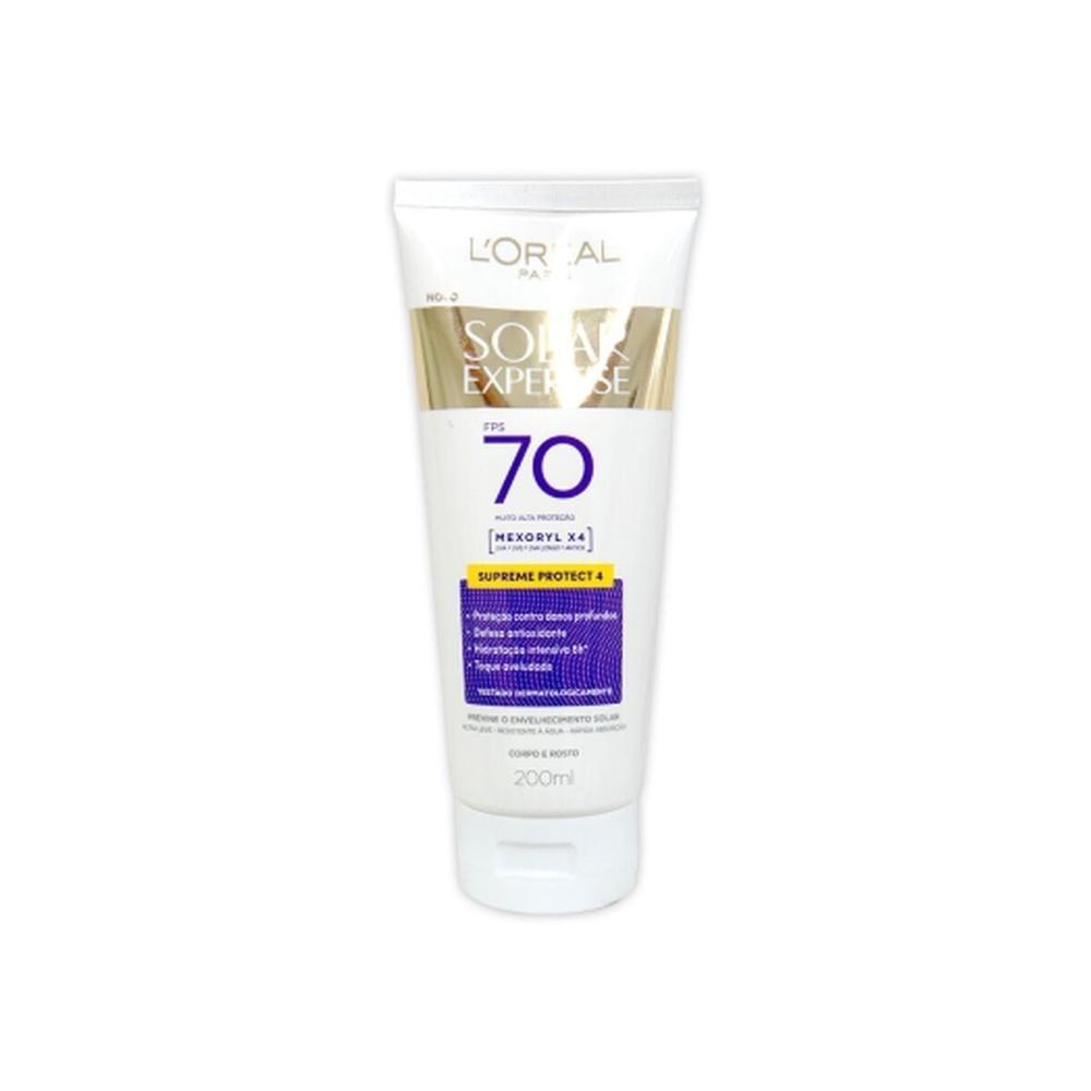 Protetor Solar L Oreal Expertise Supreme Protect 4 Fps70 200ml