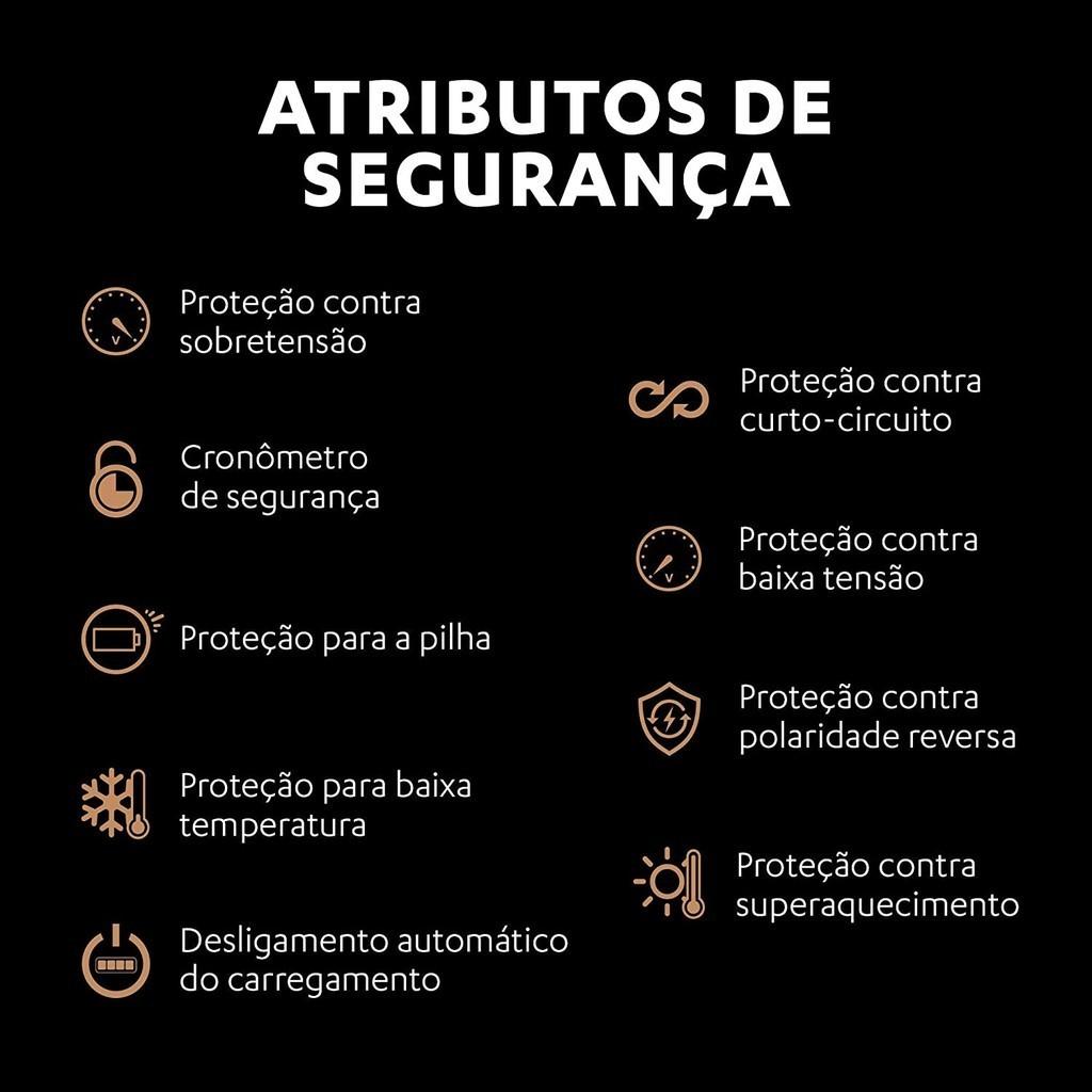 Carregador De Pilhas Aa E Aaa Duracell - Com 4 Pilhas Rec Aa