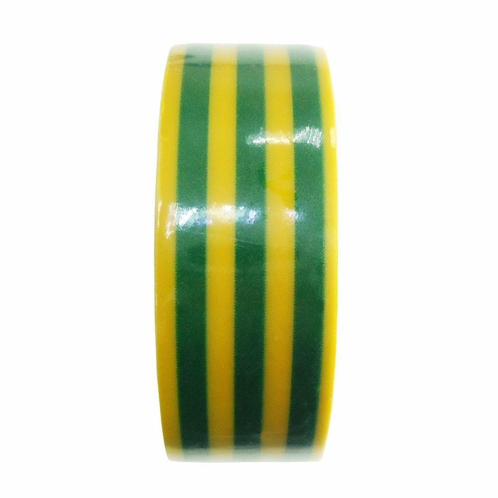 10 Fitas Isolantes Verde E Amarela 5m - Dni 5029 Va
