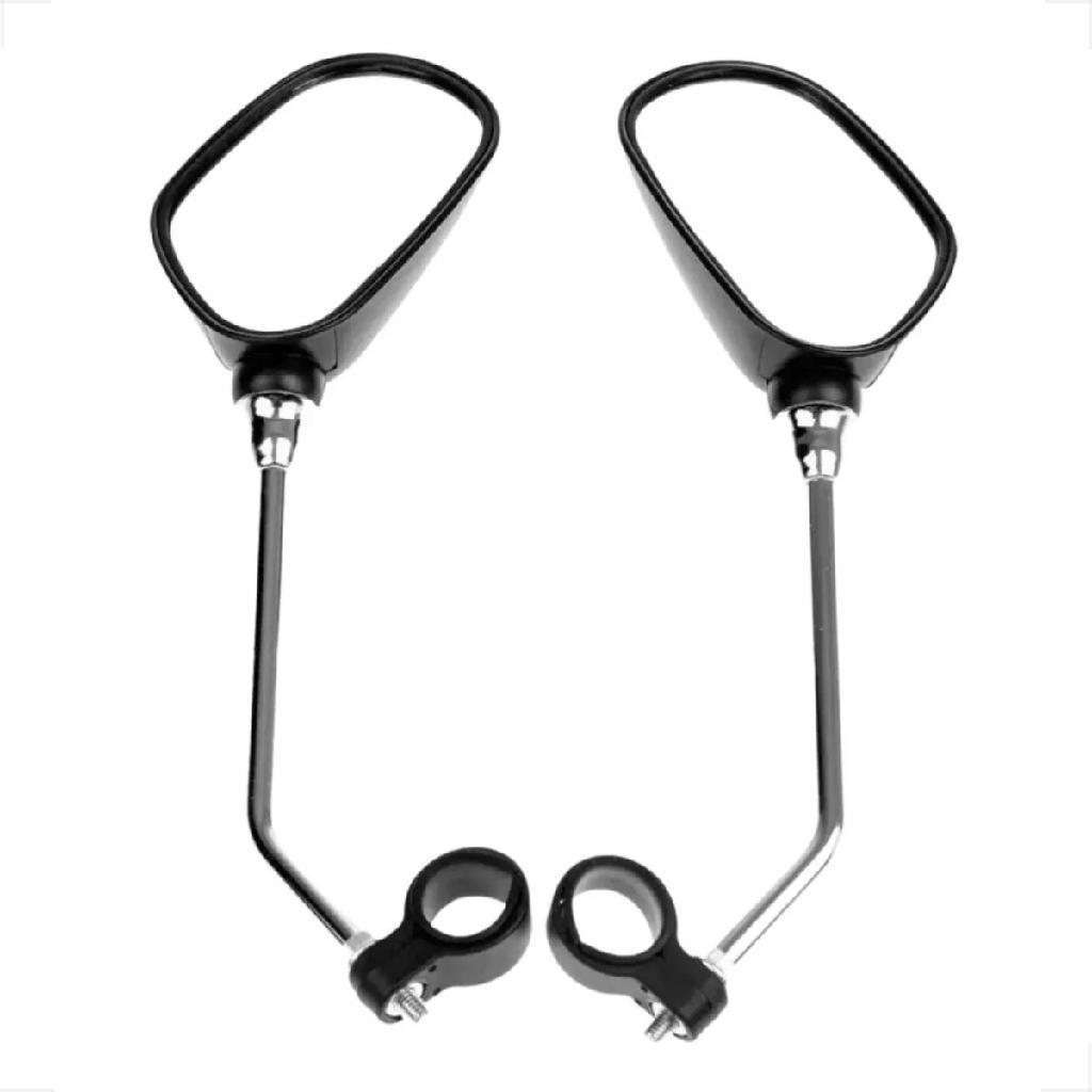 Espelho Retrovisor Absolute Para Bike Bicicleta Eletrica Sousa Retangular Com Refletores 22.2mm