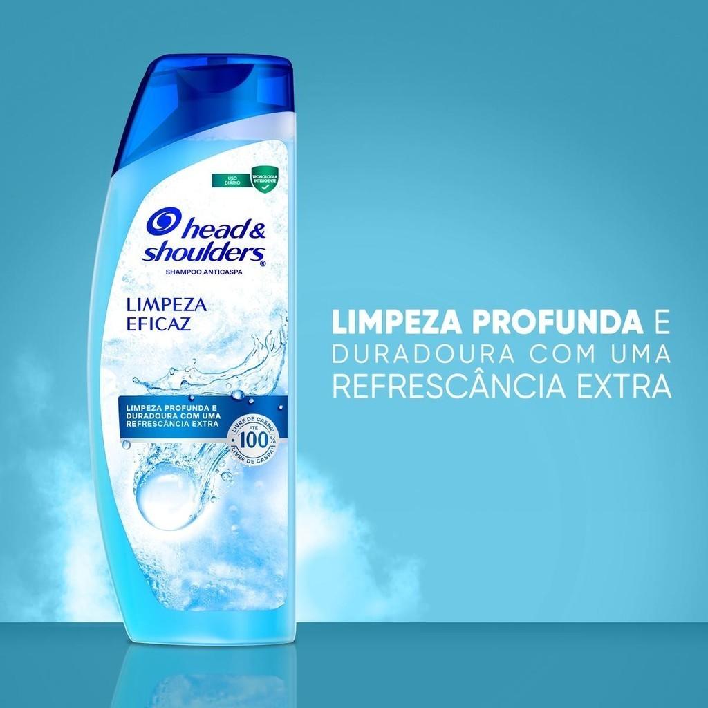 Shampoo Head Shoulders Limpeza Eficaz 400ml