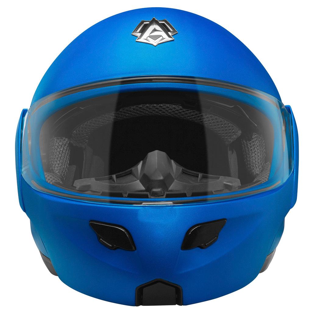 Capacete Robocop Escamoteável Fechado Integral PRO Tork Attack Elite Viseira Dupla