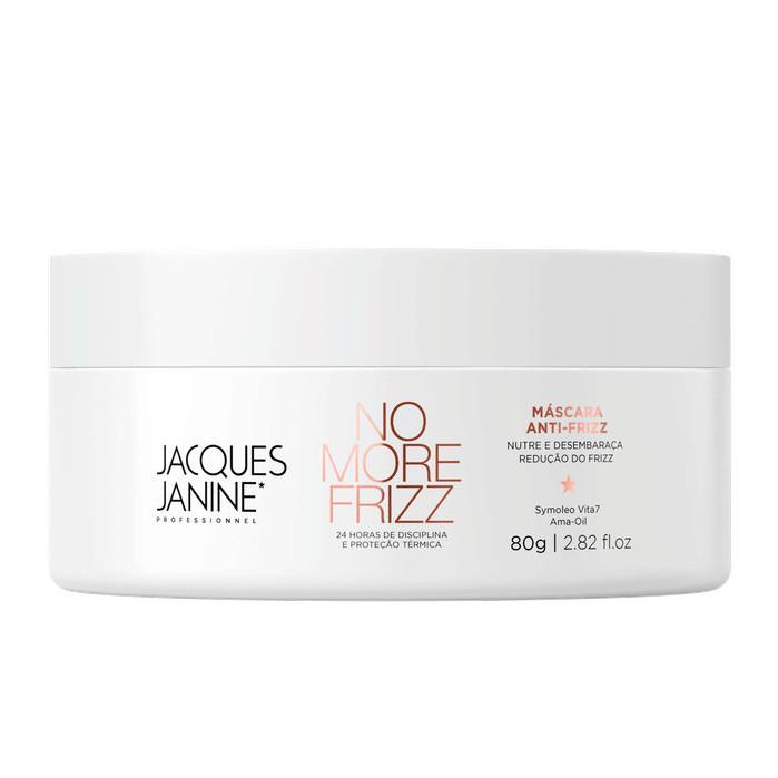 Máscara Tratamento Creme De Hidratação Jacques Janine No More Frizz Proteção Térmica 80g