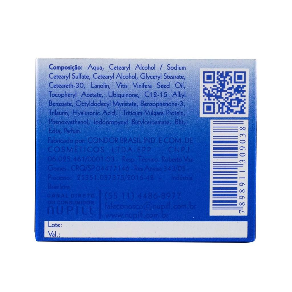 Creme Antirrugas Q10 + Ácido Hialurônico Nupill