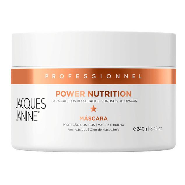 Máscara Tratamento Creme Power Nutrition Jacques Janine 240g