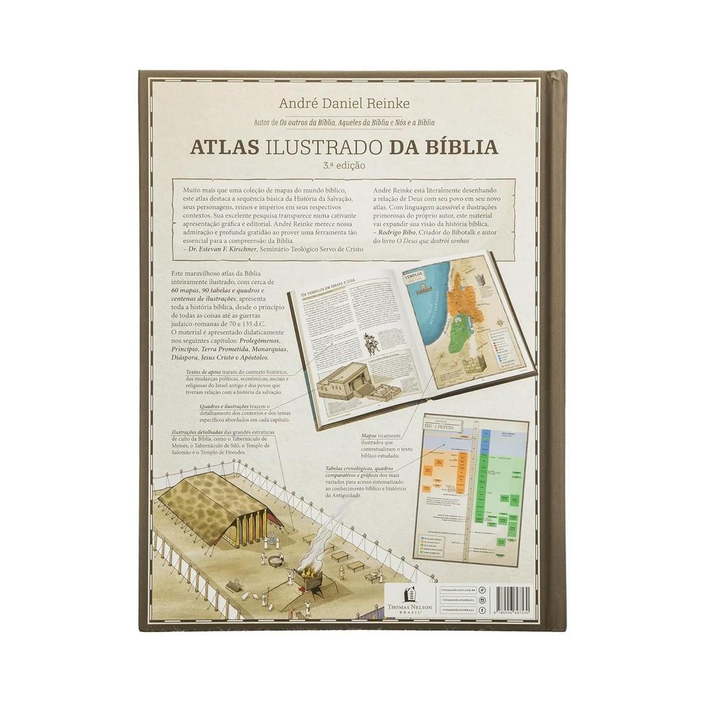 Atlas Ilustrado Da Bíblia Guia Completo P Compreender Contexto Histórico E Geográfico Da Escritura
