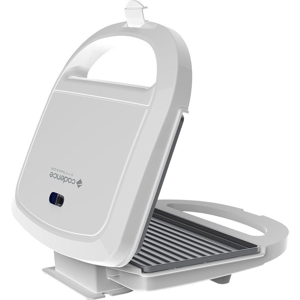 Sanduicheira Elétrica Cadence Toast Grill Branca 220V