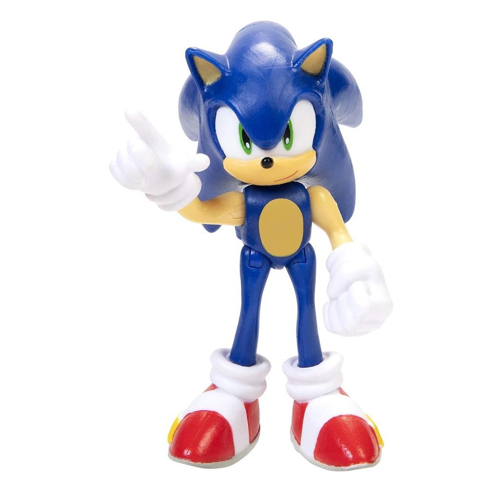 Boneco Sonic Moderno De 6cm - Sonic