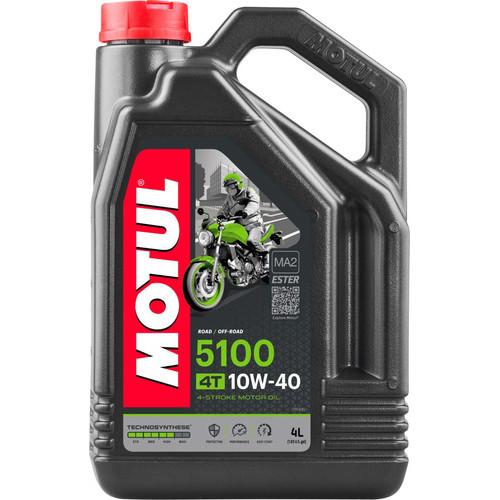 Óleo Para Motor De Moto Motul 5100 10w-40 4t 4l Motul
