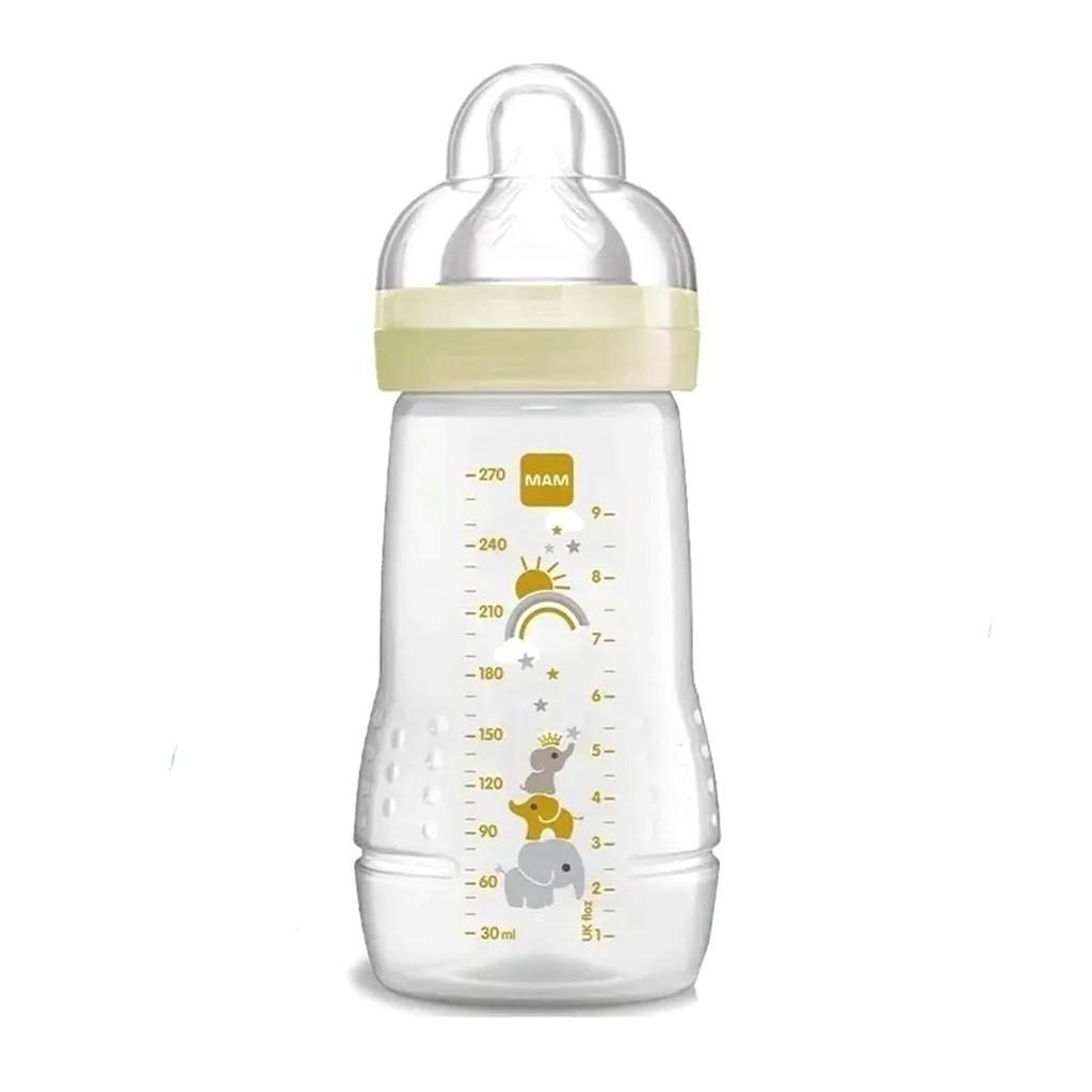 Kit 2 Mamadeiras Easy Active 270/330ml 2m+ Neutra - Mam