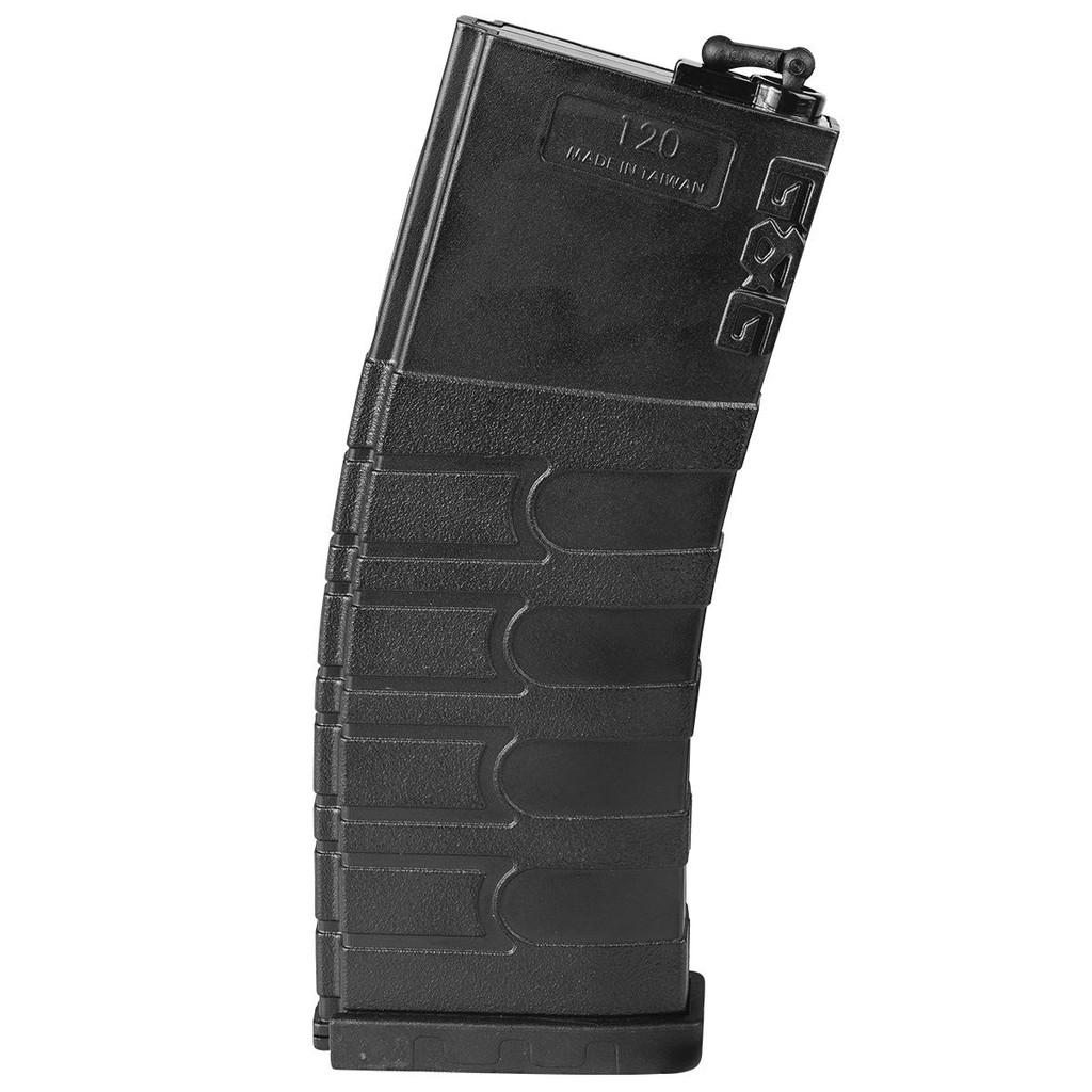 2x Magazine Airsoft Mid-cap 120bbs Rifle GR16 M4/M16 - G