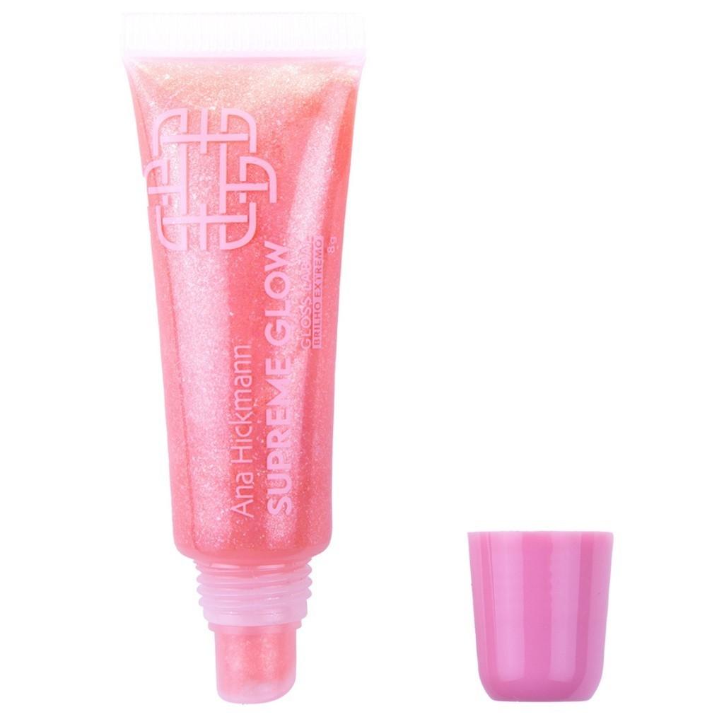 Ana Hickmann Gloss Supreme Glow Com Brilho Intenso Hidratação E Acabamento Luminoso Para Lábios