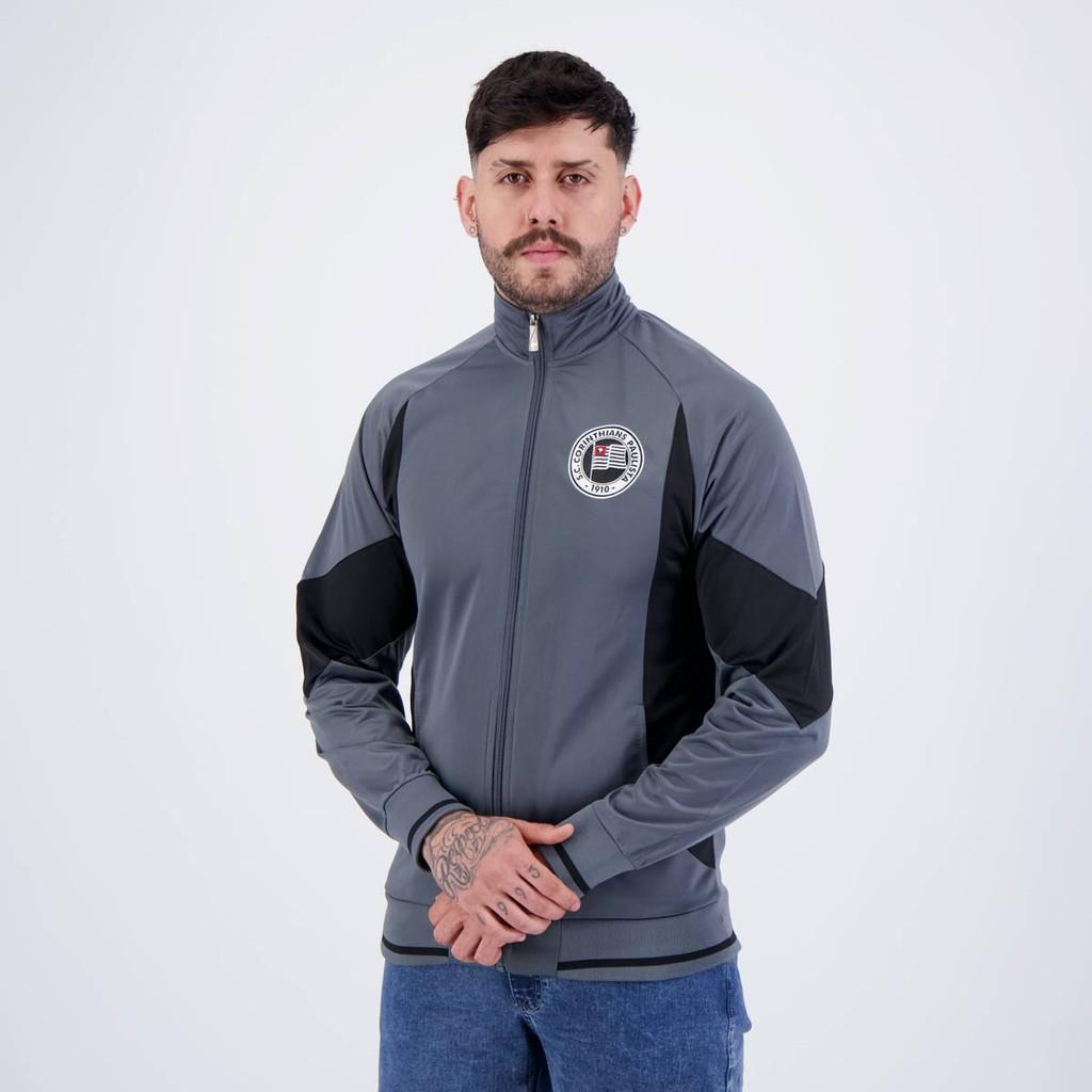 Jaqueta Corinthians Trilobal Cinza