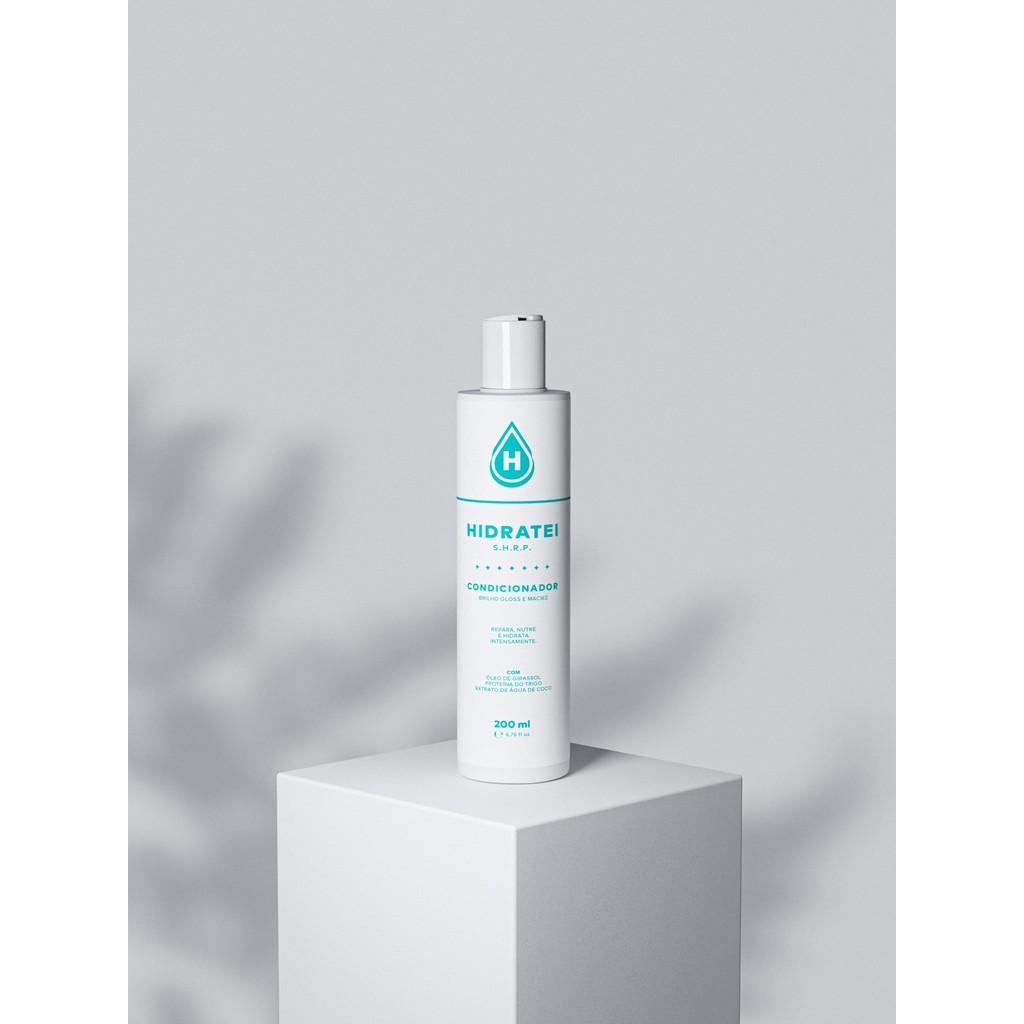 Condicionador Shrp Hidratei 200ml Hidrata Nutre Repara Proteína Vegana Brilho Antifrizz