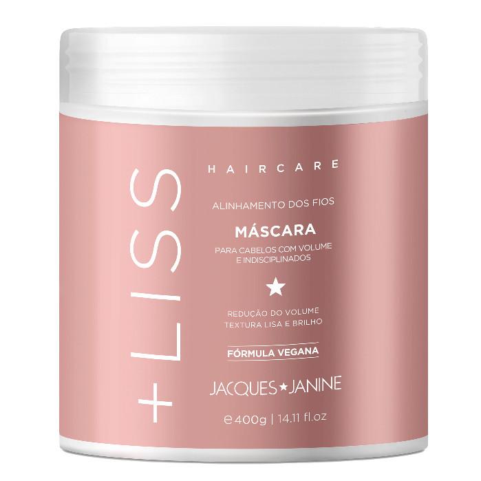 Kit Jacques Janine Hair Care Liss Shampoo 450ml Condicionador 440ml Máscara Lisos Antifrizz 400g
