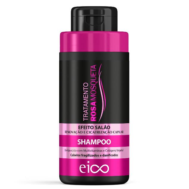 Eico Tratamento Rosa Mosqueta Cicatrização Shampoo Sem Sal 450ml Condicionador Leave-in 400ml