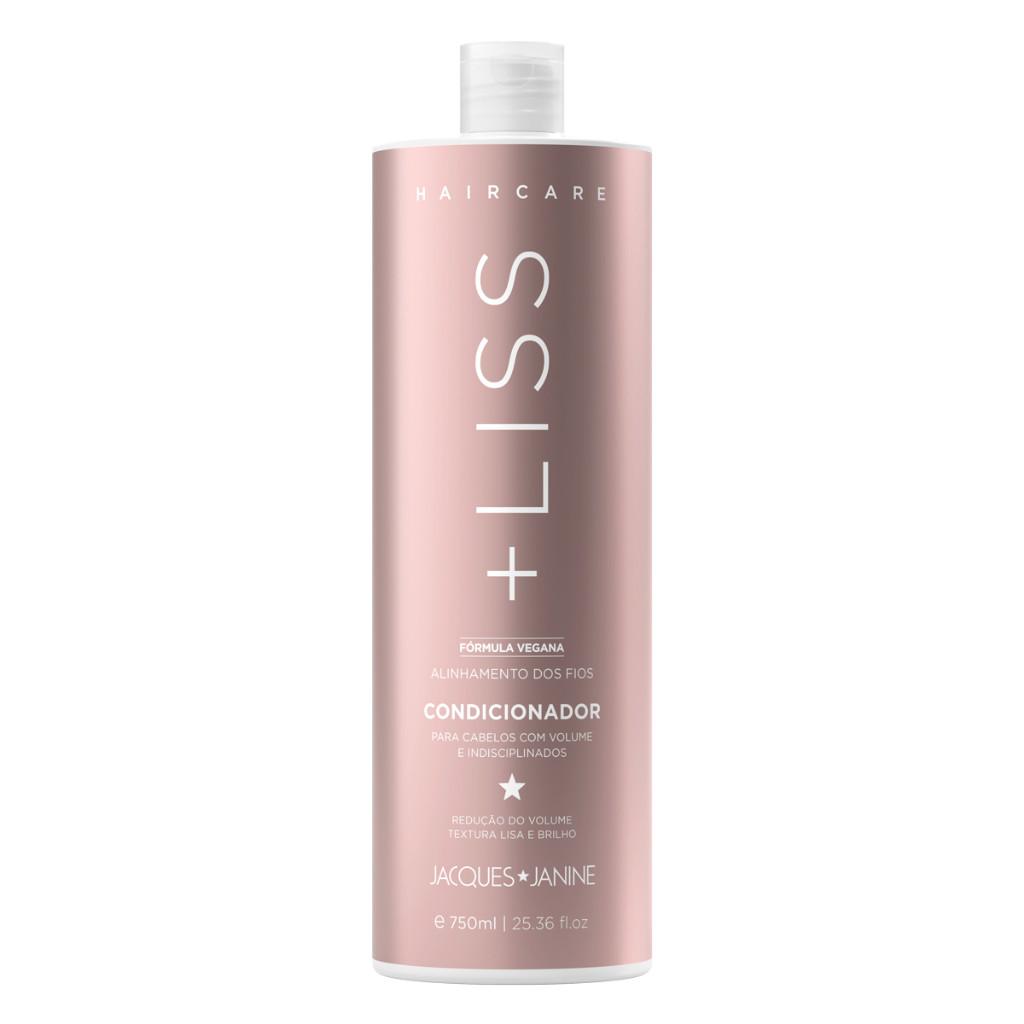Kit Hair Care Liss Jacques Janine Shampoo Sem Sal 800ml + Condicionador Leave-in 750ml Liso E Brilho