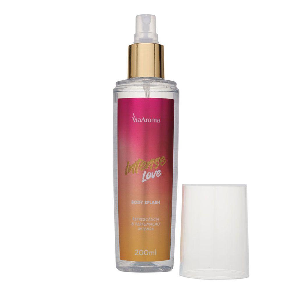 Body Splash Desodorante Corporal Intense Via Aroma 200ml