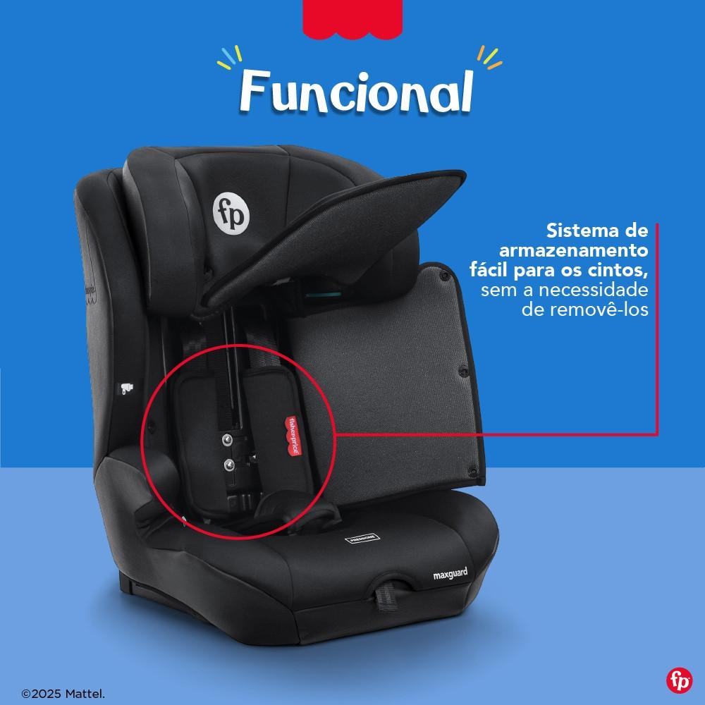 Cadeirinha Infantil Para Carro Maxguard Isize 76-150cm Fisher-price - Bb725