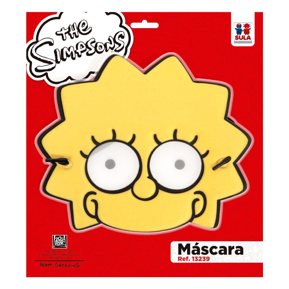 Máscara Lisa - Os Simpsons