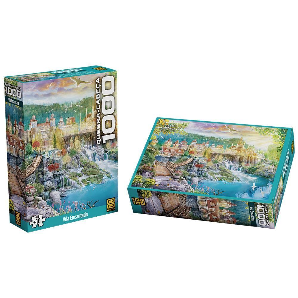 Quebra-cabeça 1000 Peças Vila Encantada
