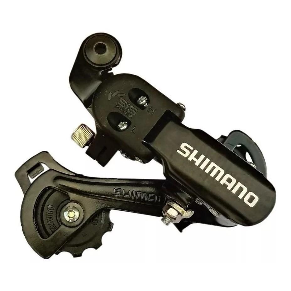 Kit Transmissão 21V Shimano Tourney Câmbios Pedivela Passador Rapid Fire
