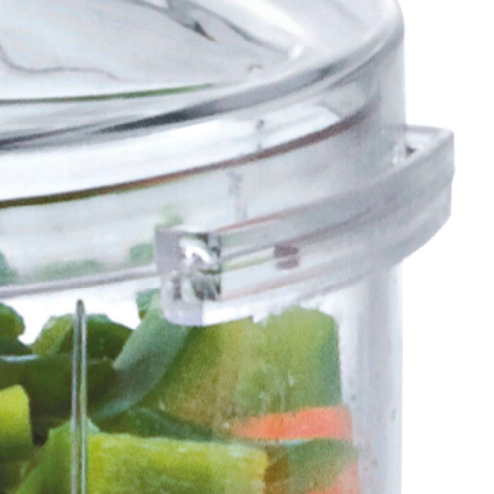 Mini Processador De Alimentos Britânia 360ml Função Pulsar 2P 220V