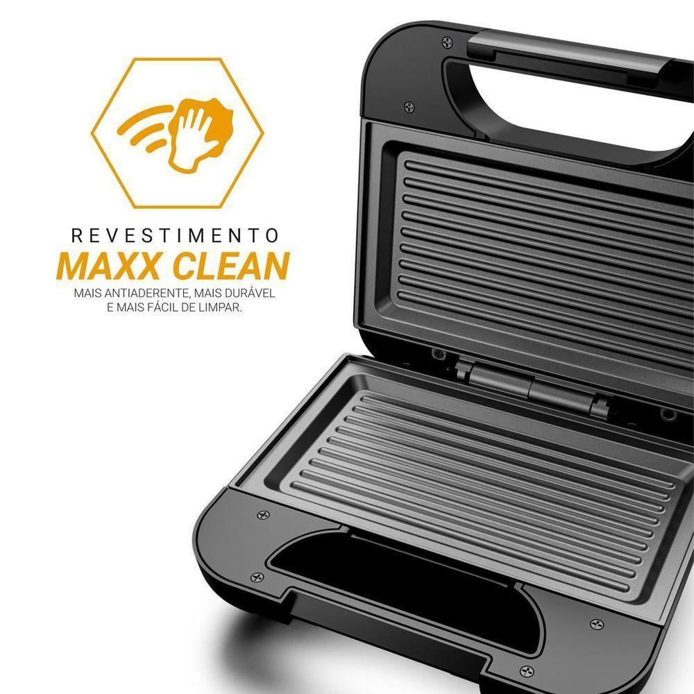 Sanduicheira E Grill Philco Inox 2 Em 1 Pgr27a 750W - 110V