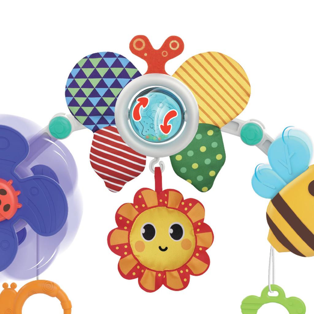 Móbile Para Carrinho E Berço Com Chocalho Spring - Maxi Baby
