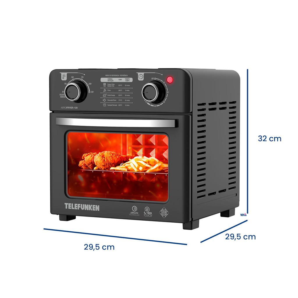 Forno Com Air Fryer Telefunken 12 Litros Aero Fryer 120