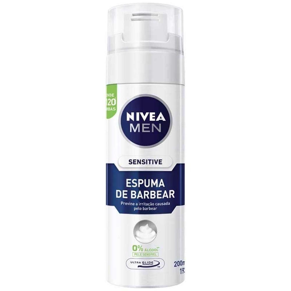 Espuma De Barbear Nivea Men Sensitive 193g