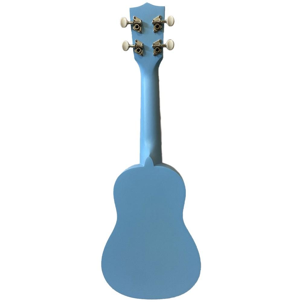 Ukulele Azul Seven Soprano Suk-07 Lb C/Capa E Afinador
