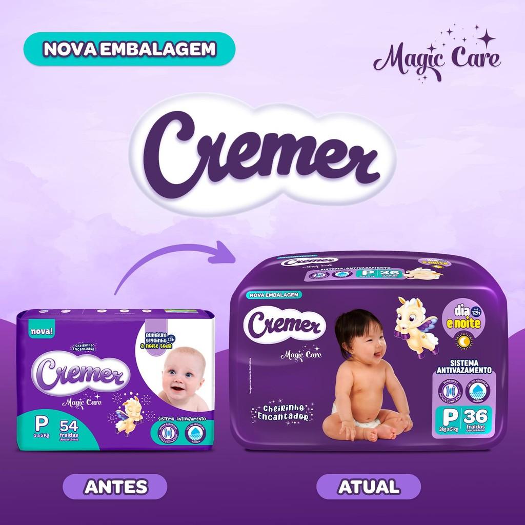 Fralda Cremer Econômica P 36 Unidades