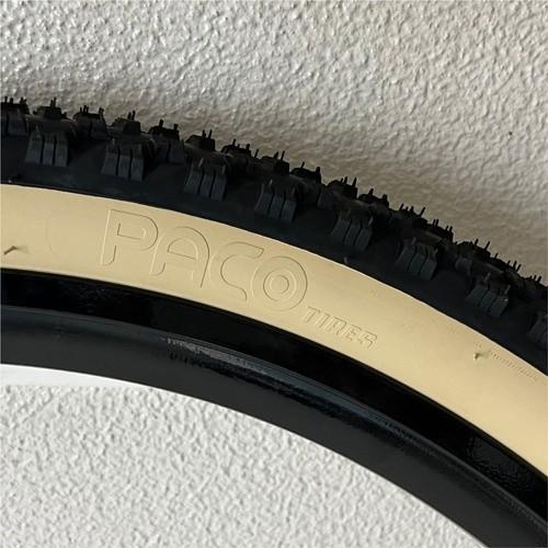 Par Pneus Paco Nomad 29x2.10 Faixa Bege + Câmaras