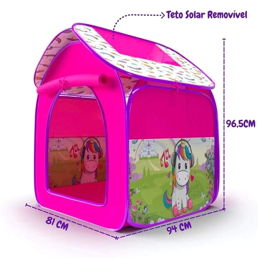 Barraca Infantil Portátil Casa Unicórnio Zippy Toys