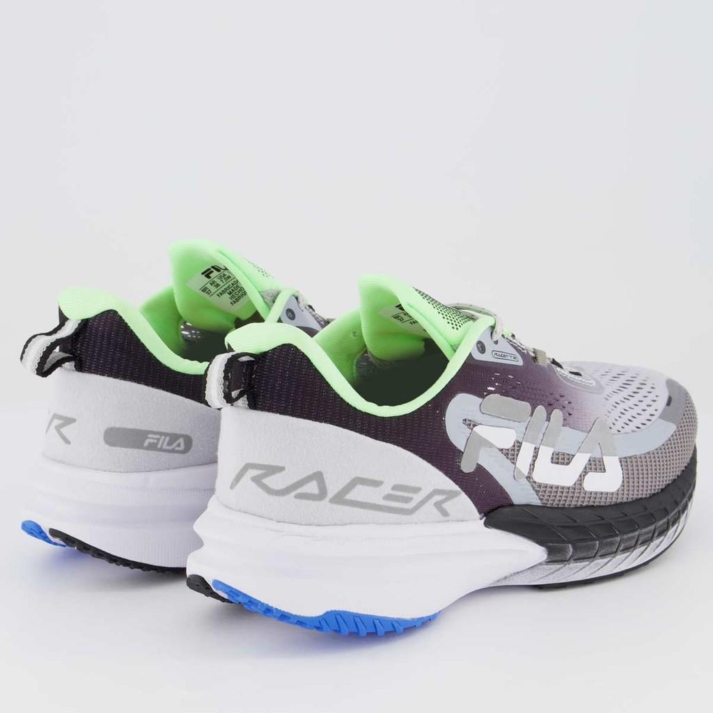 Tênis Fila Racer T2 S Feminino Prata E Preto