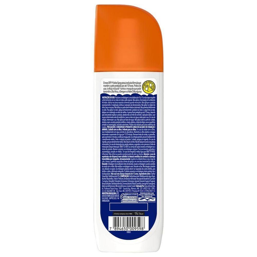 Repelente Off Active Spray 170ml
