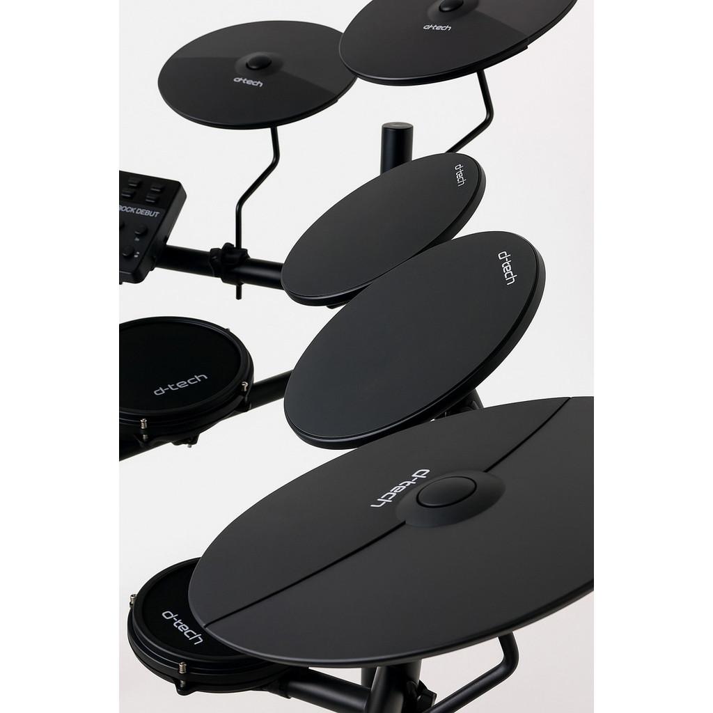 Bateria Eletrônica Dtech Electra Caixa Mesh Dual Zone