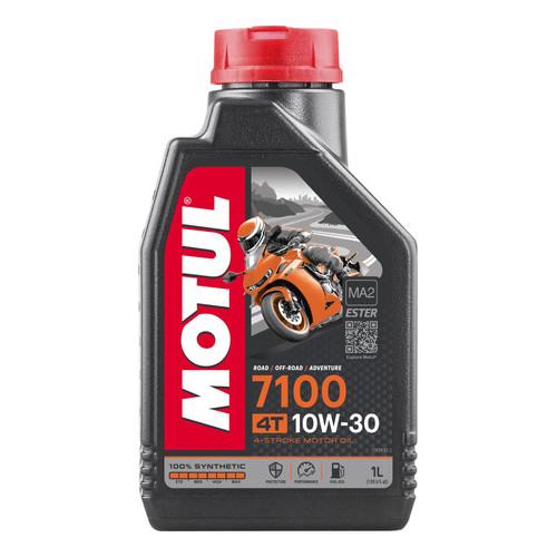 7100 10w30 Motul Óleo Motor 4t Moto 100 Sintético